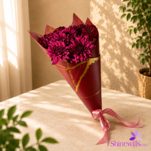 Cherish - Red Chrysanthemum (Small)