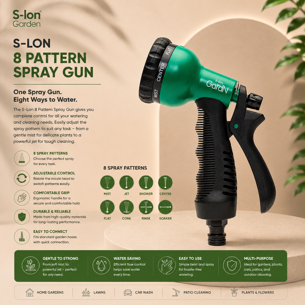 8 Pattern Spray Gun - S lon - Image 2