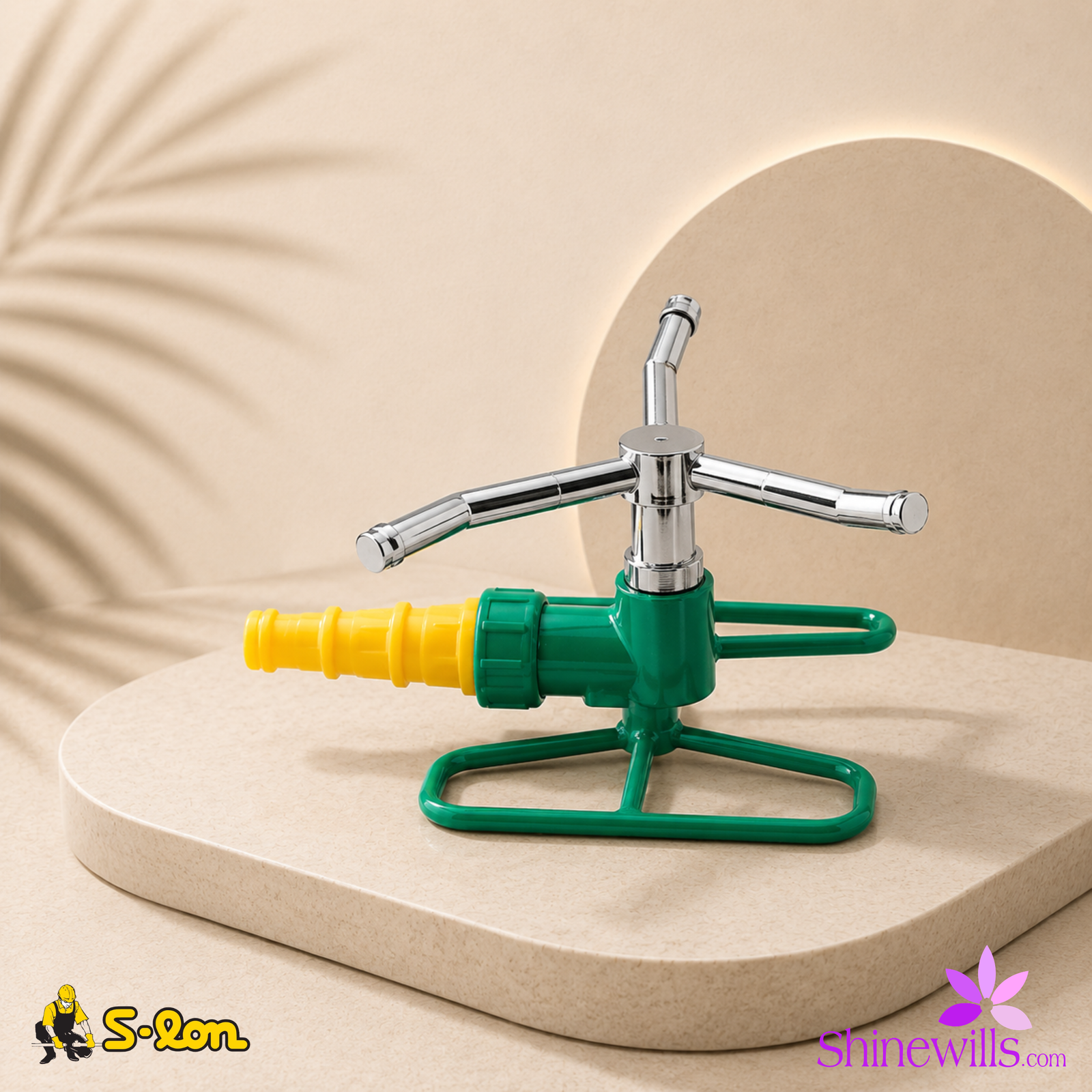 Metal Sprinkler - 360° Rotating Lawn Irrigation